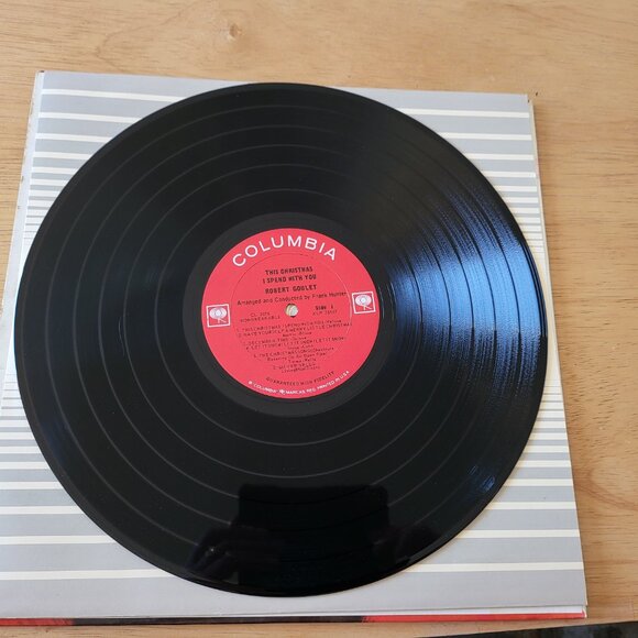 ROBERT GOULET This Christmas I Spend With You LP Vinyl 1963 Columbia CL 2076 LP2 - Picture 3 of 7